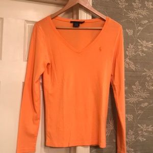 Women's Ralph Lauren Sport large cotton v-neck